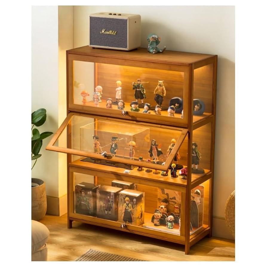 Amazon.co.jp: コレクションケース フィギュアケース 1-3層